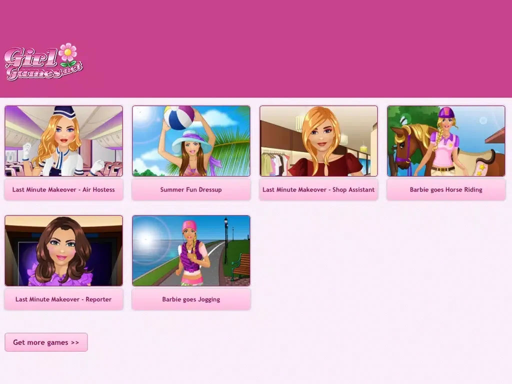 Free Girl Games iPad  スクリーンショット