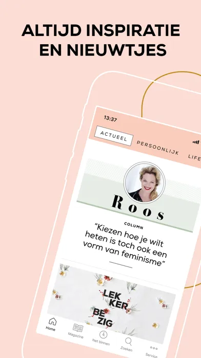 Tangkapan skrin Libelle.nl