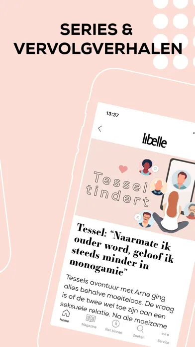 Tangkapan skrin Libelle.nl