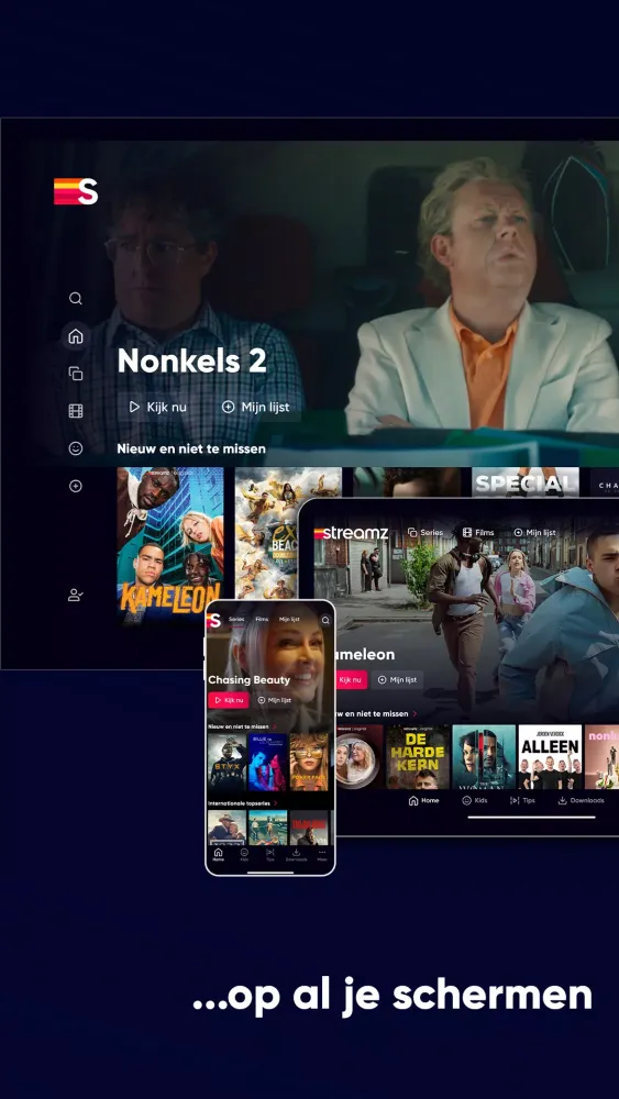 Ảnh chụp màn hình của Streamz