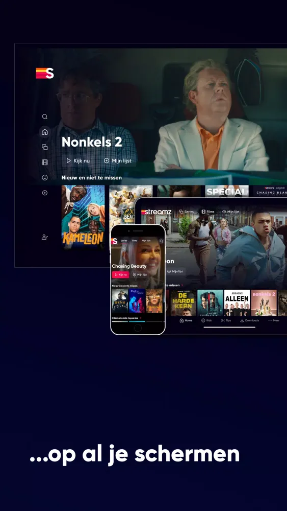 Ảnh chụp màn hình của Streamz