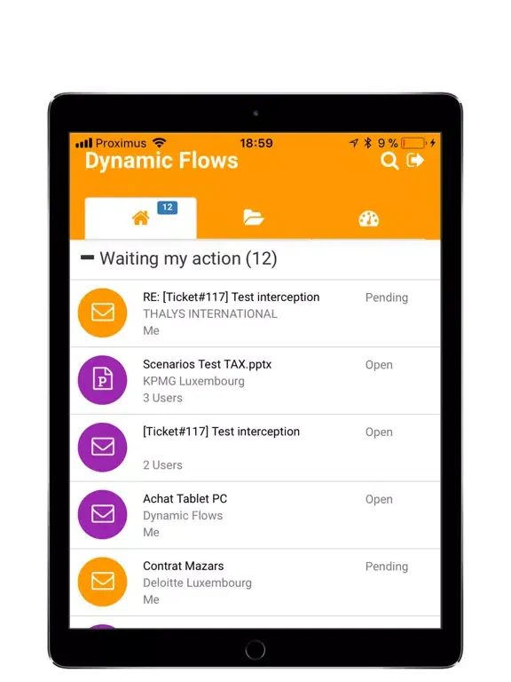 Dynamic Flows iPad 應用截圖