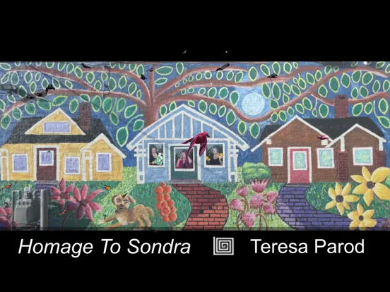 Ảnh chụp màn hình của Teresa Parod Murals iPad 