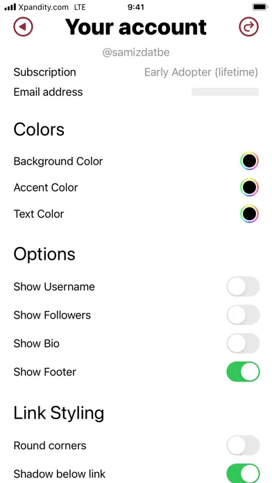 ภาพหน้าจอของ OneLink.Page