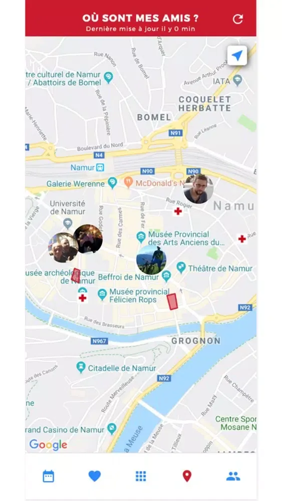 Capturas de tela do Fêtes de Wallonie