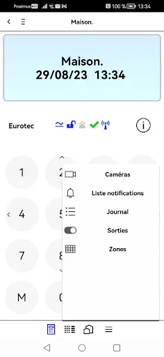 Eurotec iKeypad Cloud स्क्रीनशॉट