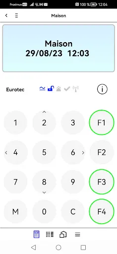 Eurotec iKeypad Cloud स्क्रीनशॉट