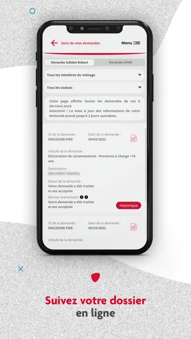 Ảnh chụp màn hình của Solidaris Brabant