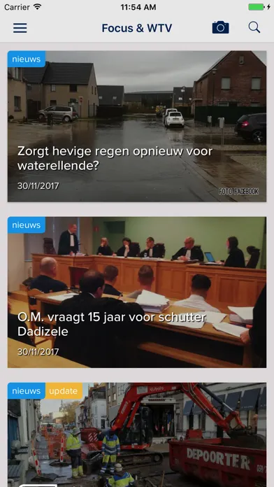 Captures d'écran de Focus & WTV