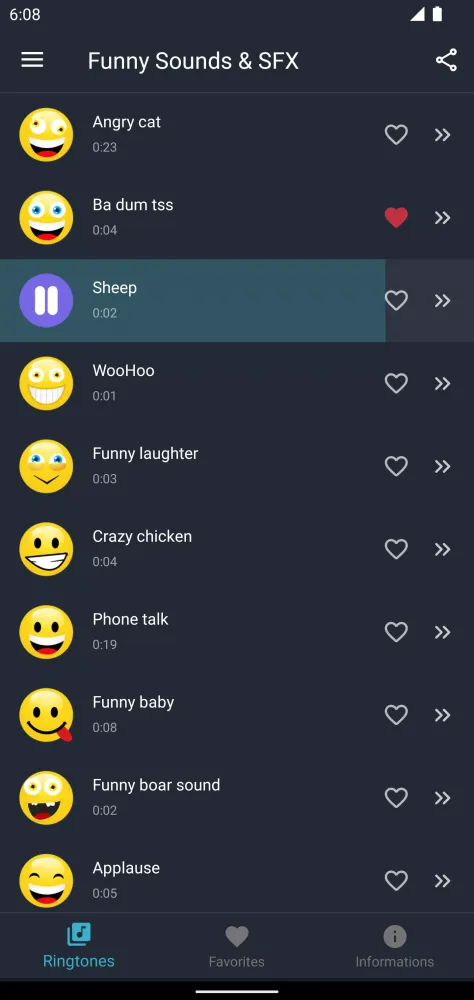 Funny Sounds & SFX スクリーンショット