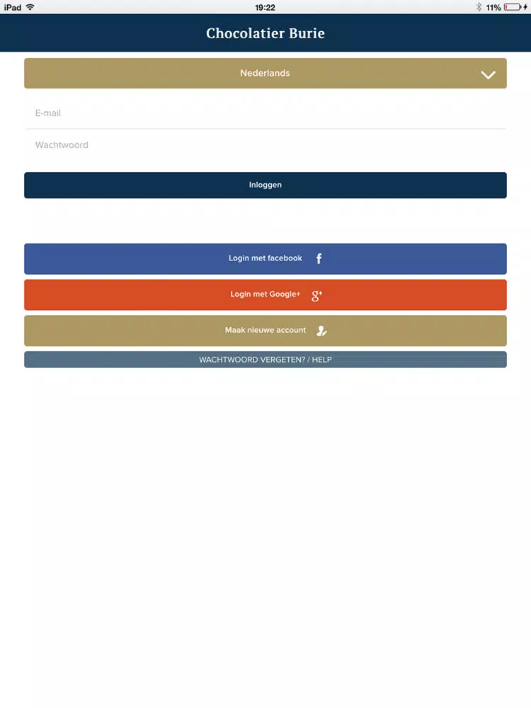 Burie Chocolatier iPad  Screenshots