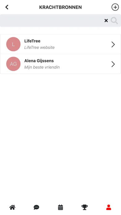 Zrzuty ekranu LifeTree Hogent