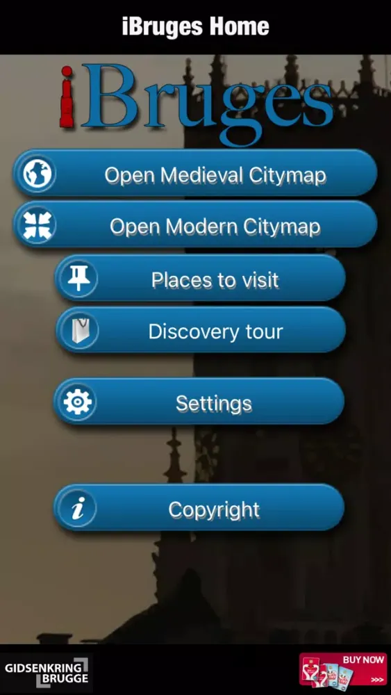 Capturas de pantalla de iBruges