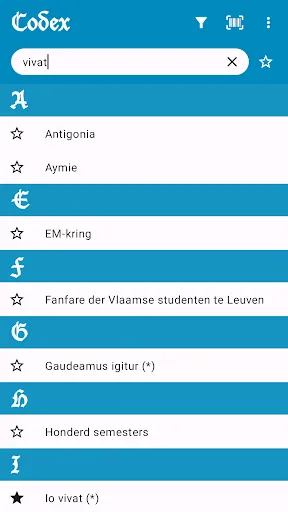 Studentencodex Screenshots