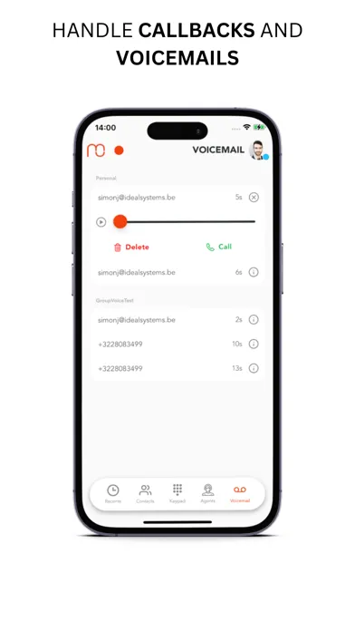 Mobile Office for Genesys スクリーンショット