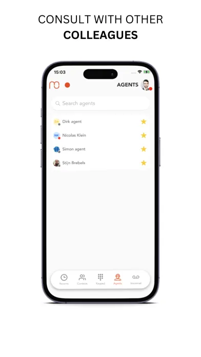 Mobile Office for Genesys スクリーンショット