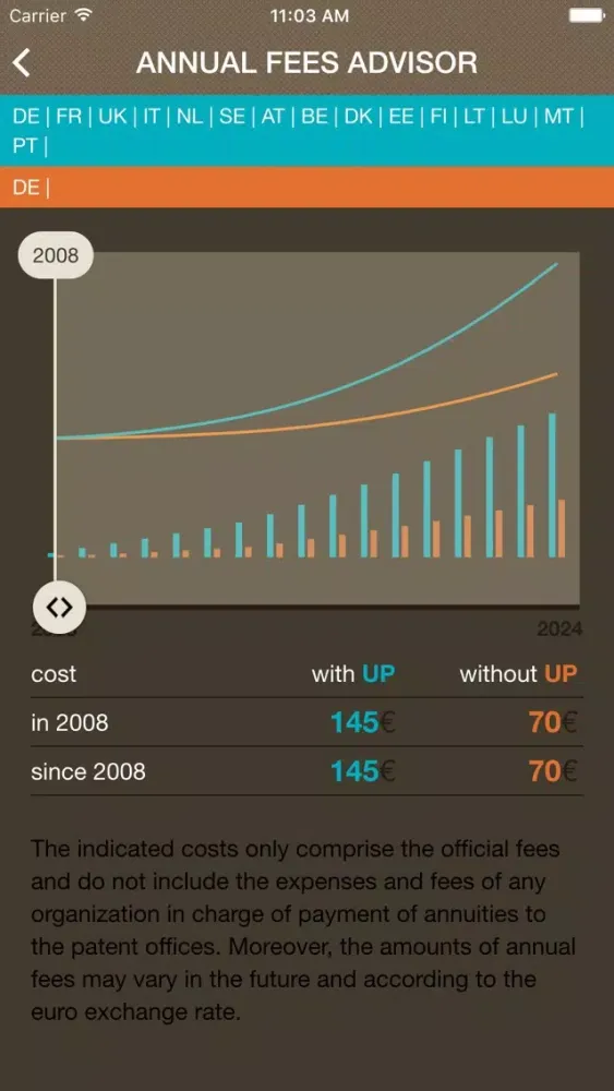 Capturas de pantalla de Unitary Patent