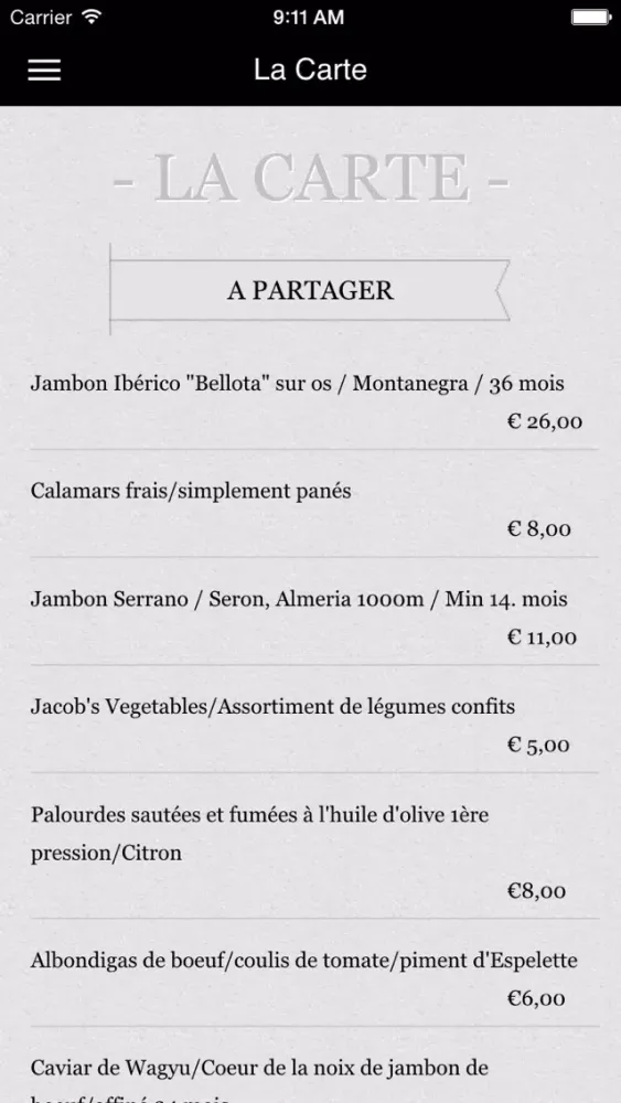 Capturas de tela do JACOB'S