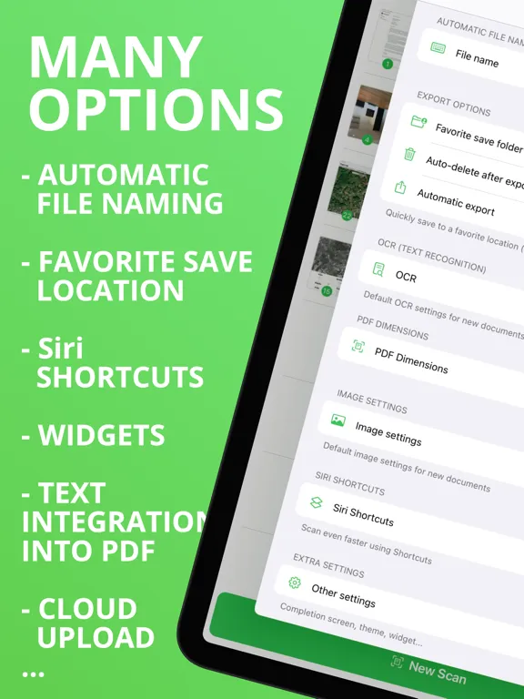 QuickScan Enterprise - OCR iPad  Screenshots