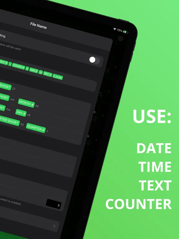 QuickScan Enterprise - OCR iPad  Screenshots