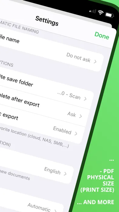 QuickScan Enterprise - OCR Screenshots
