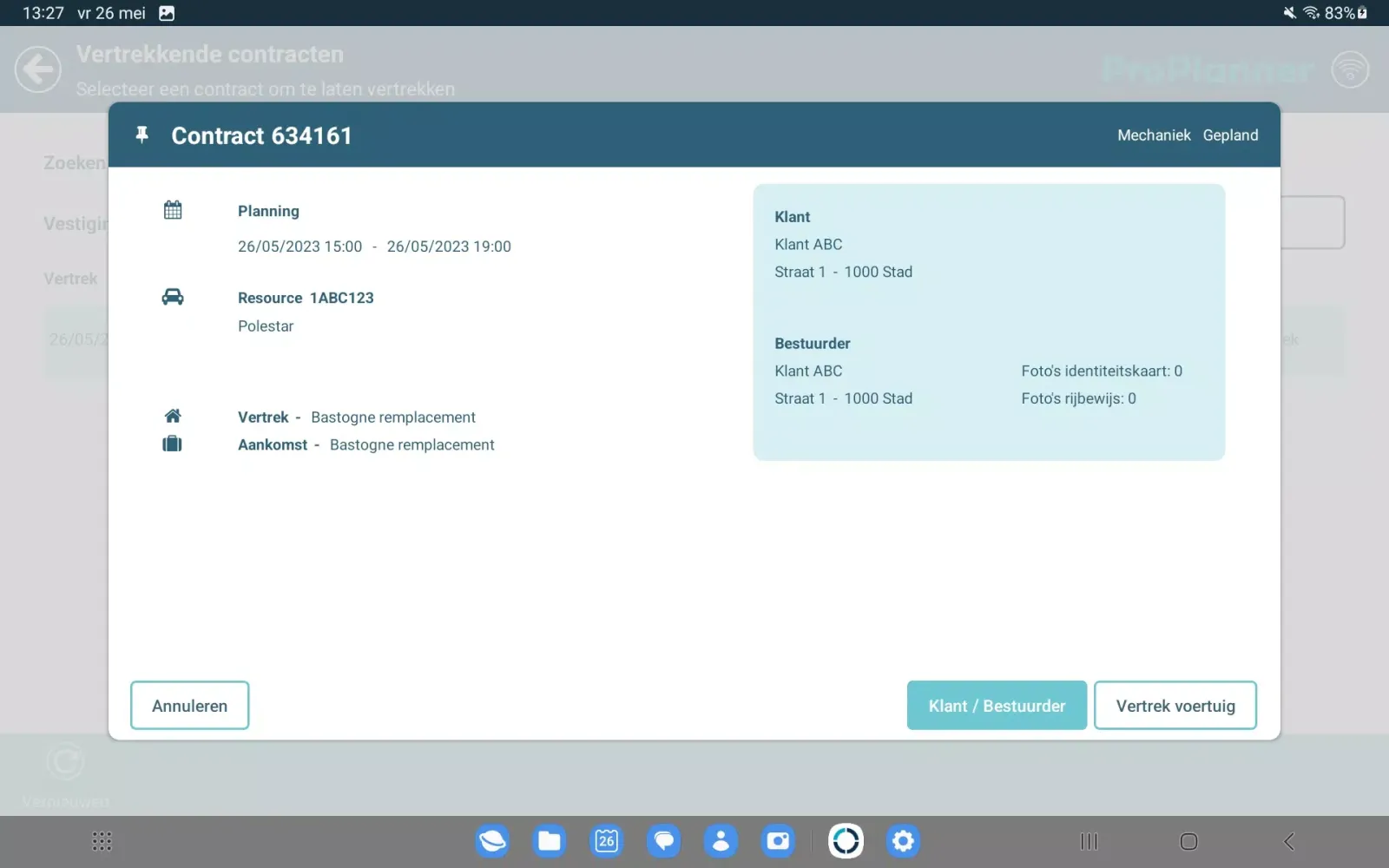 ProPlanner Screenshots