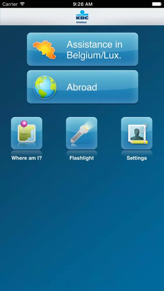 Capturas de pantalla de KBC Autolease