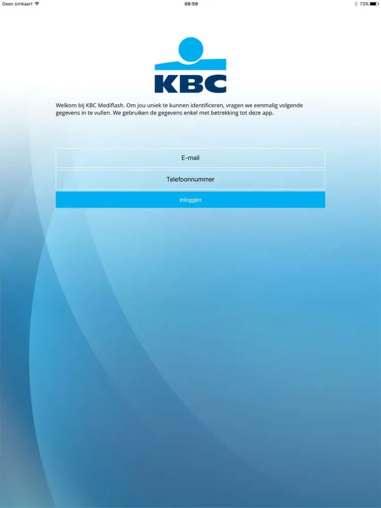 KBC Mediflash iPad  سکرین شاٹس