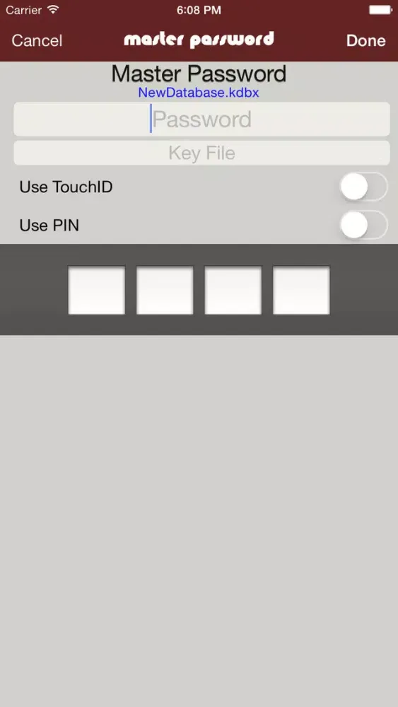 Скриншоты KyPass 3 - Keepass in sync