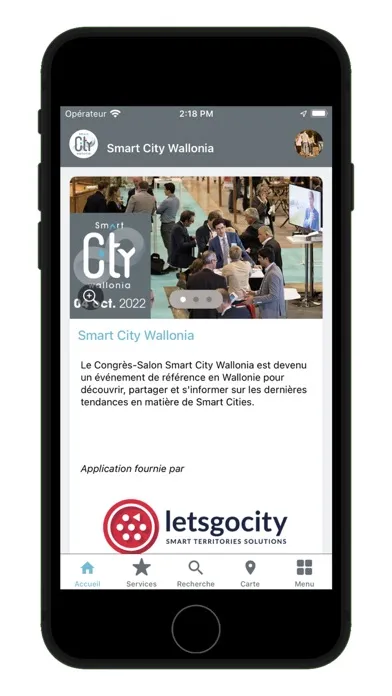 Smart City Wallonia應用截圖