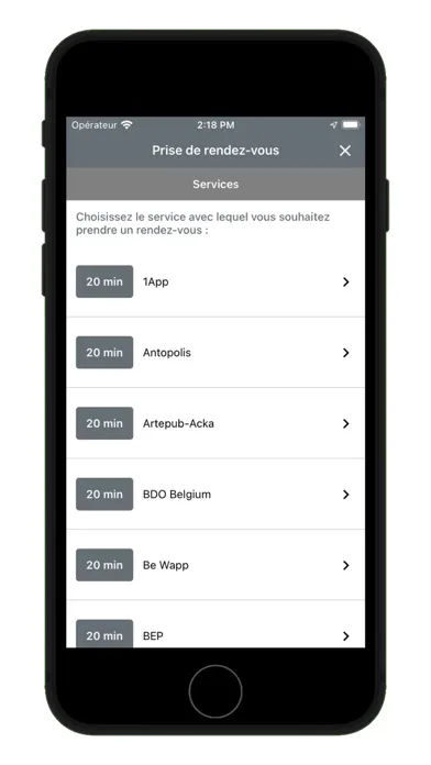 Smart City Wallonia應用截圖
