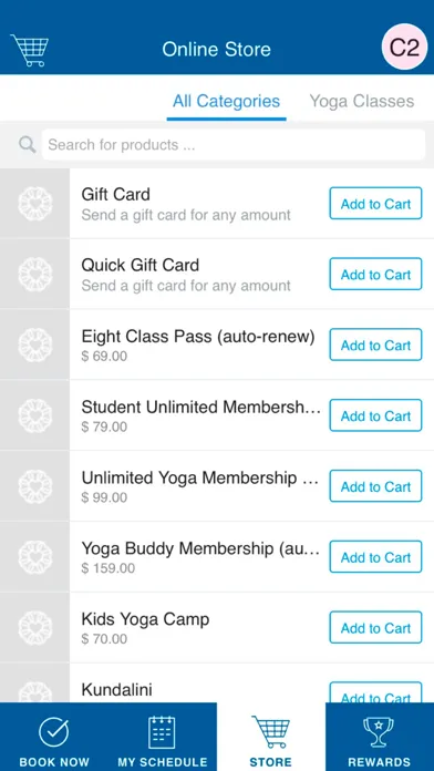 Zrzuty ekranu Be Love Yoga Studio