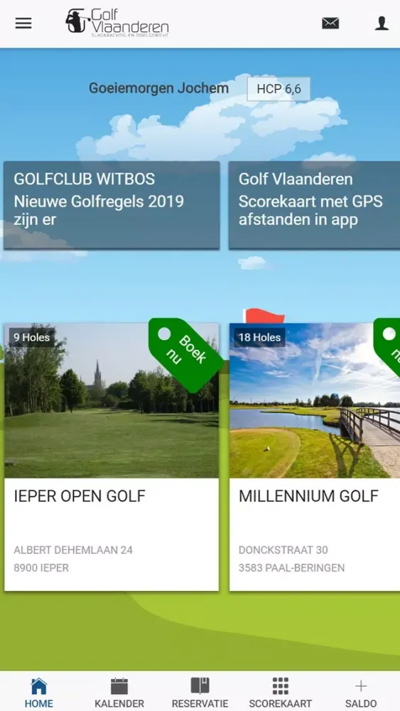 Golf Vlaanderen Screenshots