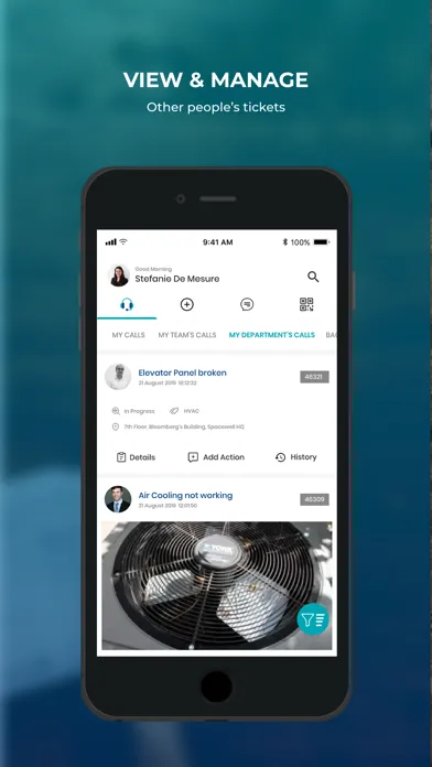 Capturas de pantalla de Mobile Service Request v3