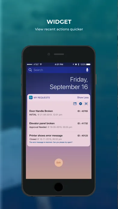 Capturas de pantalla de Mobile Service Request v3