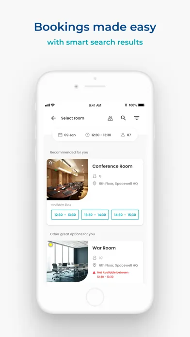 Spacewell Workplace Intune應用截圖
