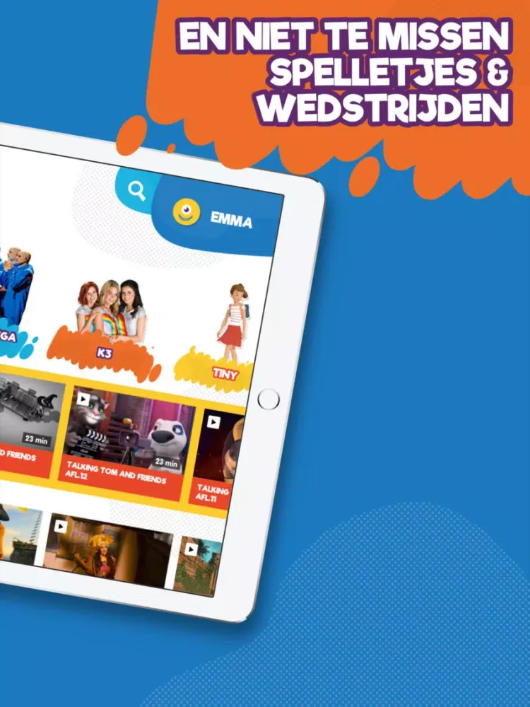 Tangkapan layar VTM KIDS iPad 