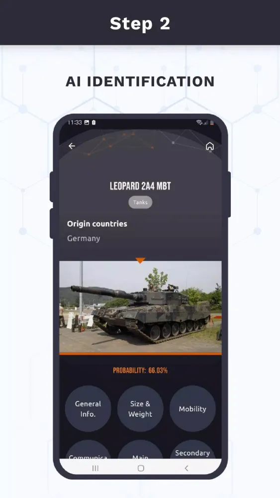 Capturas de pantalla de Military Equipment Guide MEGA
