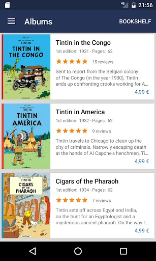 The Adventures of Tintin应用截图