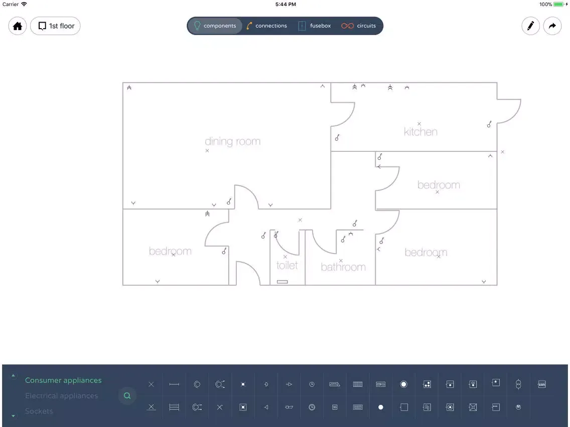 Zrzuty ekranu Tricity One iPad 