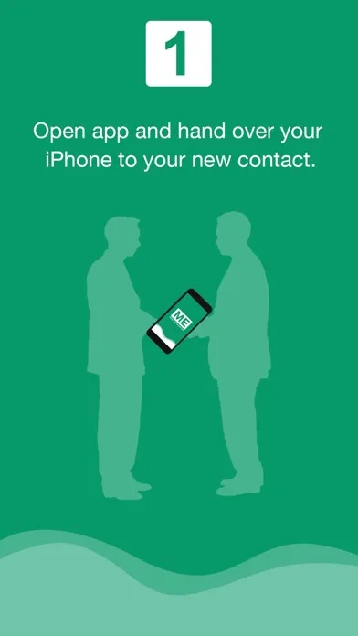 Capturas de tela do Contact Info - Digital name card: business or personal. - Reader included.