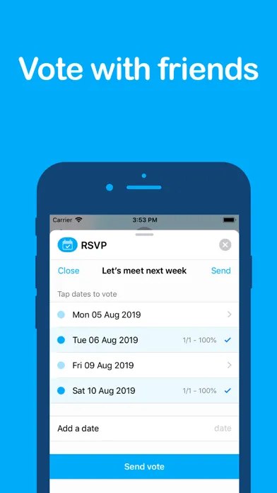 RSVP - Event planning schedule应用截图