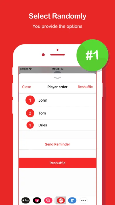 Screenshot di Random Select / Order / Group