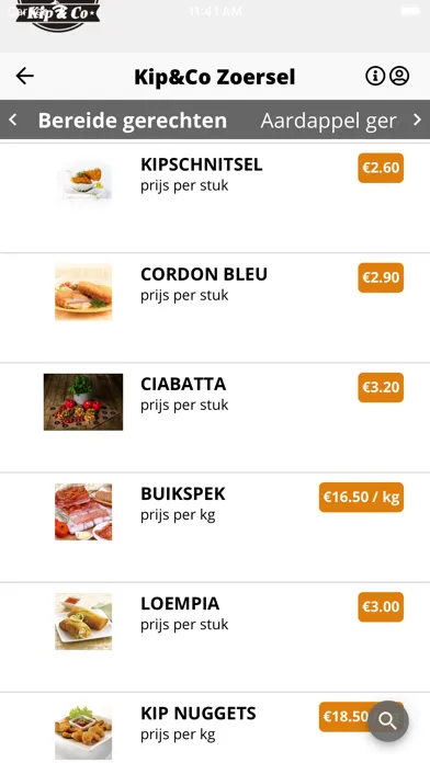 Zrzuty ekranu Kip & Co