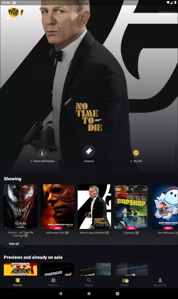 Pathé Belgium Screenshots