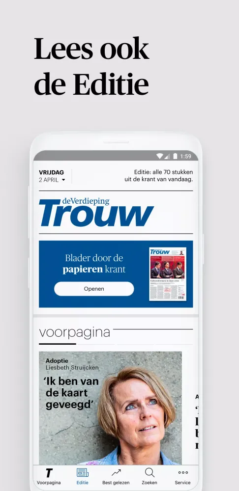 Trouw Screenshots