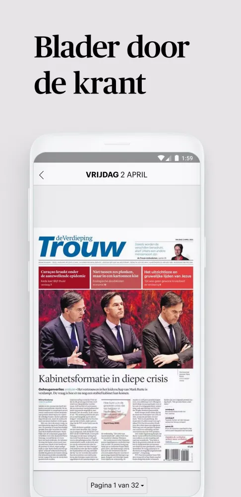 Trouw Screenshots