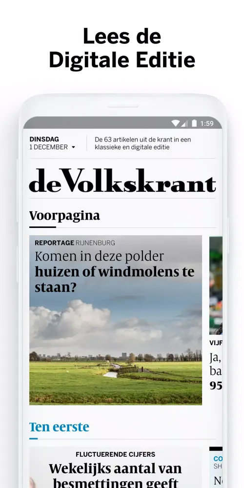 Zrzuty ekranu de Volkskrant - Nieuws