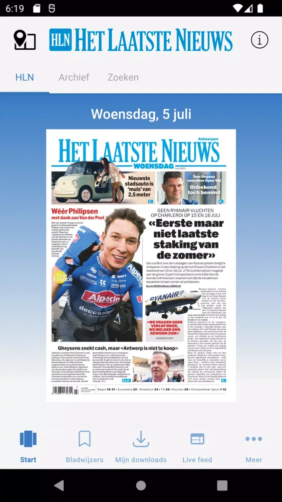 Het Laatste Nieuws Screenshots