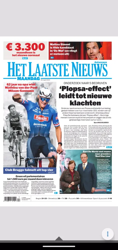 Het Laatste Nieuws Screenshots